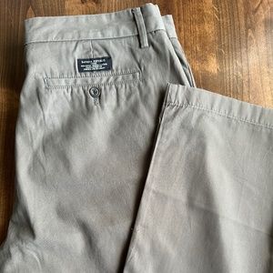 Men's Banana Republic Emerson Grey Flannel Chinos 36x32
